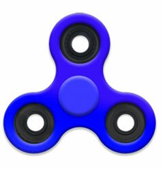 модель Спиннер Синий - Fidget Spinner